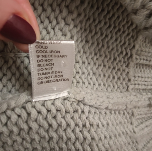 Sweater coat, long sweater. - Picture 5 of 6